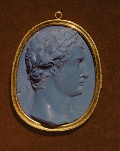 Cameo bearing the profile of Tiberius (Claudius Nero) by Roman